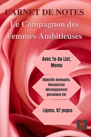 Carnet de notes femmes ambitieuses