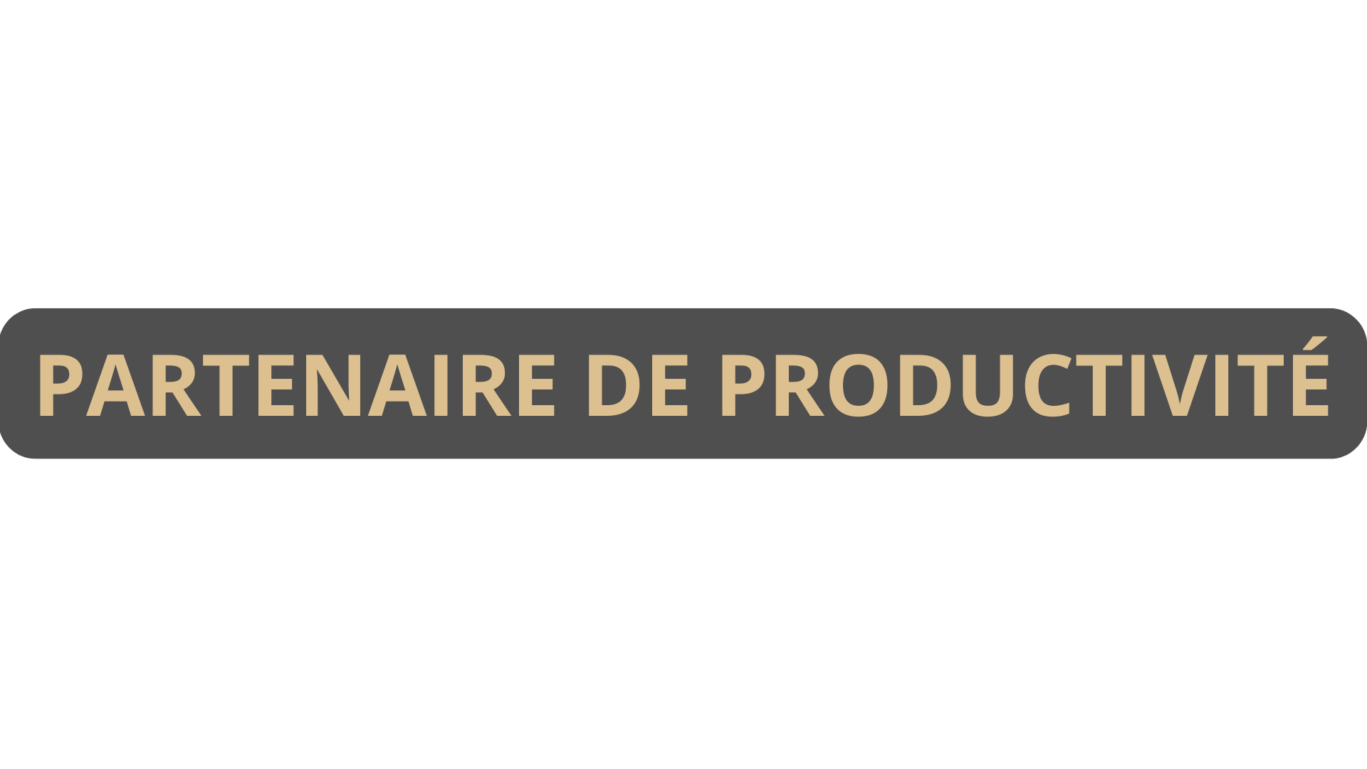 Partenaire de productivité